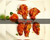 A picture of step 6 of #Buffalo_wings!! #RamadanKiTayari!!.