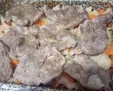 Zöldségágyas tarja recept fázis 2 fotója