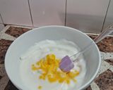 Foto del paso 4 de la receta: Budin de maicena y coco con manzana sin harina
