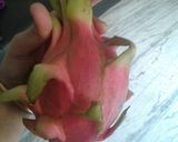 A picture of step 1 of Pitaya / Dragon fruit juice.