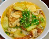 Hình bước làm 7 của món Bún cá cờ