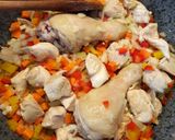 Pas rețetă Pilaf de orez cu pui și legume 1 fotografie