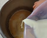 Foto langkah ke 3 dari resep Brownies Cokelat Kukus Mekar.