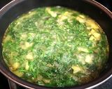 Foto del paso 3 de la receta Crema de rúcula con guisantes - veggie