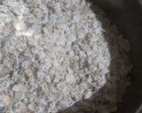 A picture of step 1 of Green Moong Oats Tikki.
