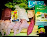Hình bước làm 1 của món Cà Ri Cánh Gà