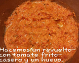 Foto del paso 3 de la receta: Revuelto de melva, almejas y gambas