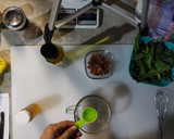 Foto del paso 7 de la receta: Ensalada de espinacas con tocino