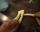 A picture of step 4 of Cinnamon rolls.