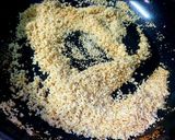 A picture of step 1 of Shahi Sooji Halwa.