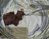 Foto langkah ke 5 dari resep Chocolate Cheese cake no oven ekonomis.