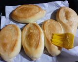 Foto langkah ke 8 dari resep Mini Somun Bread (Turkish Baguette) tanpa Mixer.