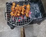 A picture of step 2 of Chicken satay.
