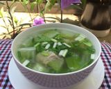 Hình bước làm 4 của món Canh bí nấu sườn