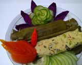 Foto langkah ke 5 dari resep Pepes Tahu Teri Pete.