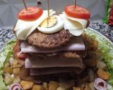 Foto del paso 4 de la receta: Torre de milanesas para Diego en su cumple!!!🥳
