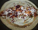 A picture of step 6 of Masala Paneer Dosa.
