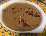 Une image de l'étape 12 de Soupe de betteraves rouges et pois chiches au lard et crème.