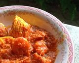Foto langkah ke 5 dari resep Udang Jagung Manis Saus Padang.