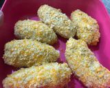 Foto langkah ke 2 dari resep Choco Moana (sate pisang mozarella).
