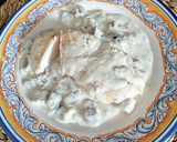 Foto del paso 6 de la receta: Pollo con salsa de setas y queso
