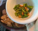 A picture of step 2 of Chicken shinwari krhai.