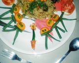 A picture of step 3 of Vegetables healthy biryani.