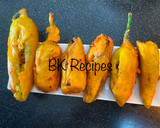 ஸ்டப்டு மிளகாய் பஜ்ஜி🌶 ரெசிபி ஸ்டேப் 4 புகைப்படம்