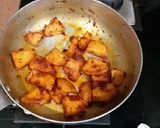 A picture of step 2 of Chatkara aloo chaat.
