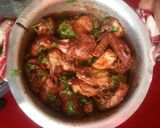 A picture of step 1 of Crunchy hot & sweet chicken.