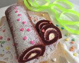 Foto langkah ke 9 dari resep Red Velvet Swiss Roll.
