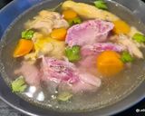 Une image de l'étape 3 de Aspic de porc et poulet / Răcitură.