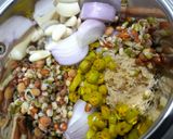 A picture of step 2 of Mixed Sprout Pakoda (Made in Airfryer).