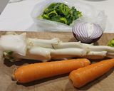 Foto del paso 1 de la receta: "Carpaccio" de Verduritas y Aliño Picante