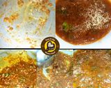 A picture of step 8 of Veg Manchurian 2 ways in gravy and dry.