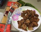 รูปขั้นตอนการทำที่ 1 ของ สปาเก็ตตี้หมูย่างจิ้มแจ่ว