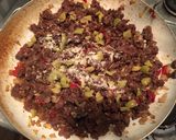 Foto del paso 2 de la receta: Pastel de carne (con puré combinado de boniatos y papas)