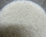 A picture of step 2 of Tri colour juice.