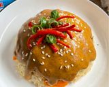 Foto langkah ke 6 dari resep Chicken Curry Rice.