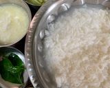 A picture of step 1 of Saja Pakhala (Fresh Pakhala).