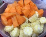 รูปขั้นตอนการทำที่ 1 ของ ข้าวผัดแฮมมั่วๆ~