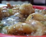 A picture of step 5 of Garlic prawn.