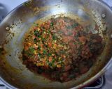 A picture of step 4 of Chana methi tadka dal.