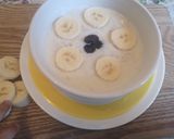 A picture of step 2 of Banana oats.