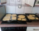 A picture of step 4 of Pizza base.