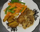 Foto langkah ke 6 dari resep Beef crispy steak sauce mushroom.