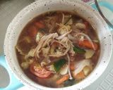 Foto langkah ke 6 dari resep Sup jamur enoki sat set.