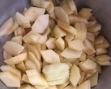 A picture of step 1 of Cooked apples.