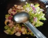 A picture of step 1 of Paneer roll.