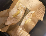 Foto del paso 1 de la receta: Ensalada de espinacas con pollo, frambuesas y salsa de yogur